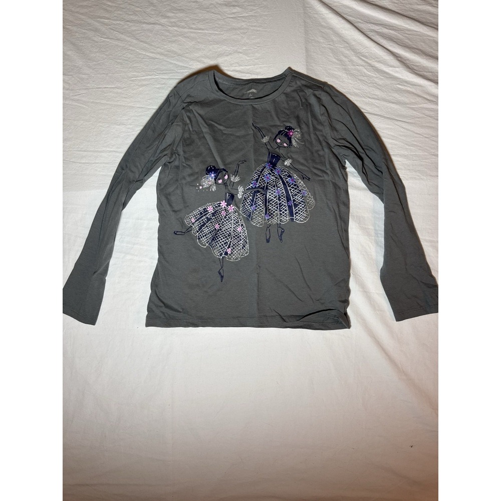 Girls' Long Sleeve Shirt With The Ballerinas Size 7/8